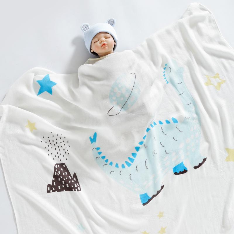 竹纤维盖毯 -梦想小恐龙-cib