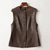 Colete Xiaoxiangfeng Peça Externa Único e Chique Slim Sem Mangas Super Bonito Fino Colete Colete Feminino Verão