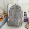 Mochila Escolar para Niñas de Secundaria, Bonita, Pana, Versátil, Dulce, Gran Capacidad, Mochila Ligera para Estudiantes del Campus