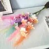 Cortes de Caña de Flor de Peonía Simulada Adornos para Arreglos Florales Decoración de Interiores del Hogar Estilo Pastoral Flores Simuladas