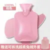 Calentador de Manos Largo de Tira Relleno de Agua Caliente para Aplicación en el Vientre, Antiexplosión, Calentador de Colcha de Peluche Creativo y Lindo para Niña