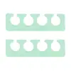 Esmalte de unha coloração nail art separador de dedo do pé separador de dedo do pé ferramenta auxiliar para aplicação de esmalte separador de dedo do pé TPE