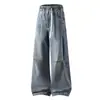 Nuevos pantalones casuales de estilo americano de moda para otoño e invierno, marca trendy, cómodos y duraderos, de pierna recta holgada y curva, para hombre