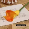 Pu ramo único simulação lírio Calla pequeno encaracolado decoração de casa flores artificiais layout de fotografia de casamento cruzamento floral atacado transfronteiriço