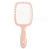 Pente de Cabelo Elegante com Função de Massagem, Pente de Malha Gradiente Secagem Rápida, Pente Massageador Anti-Nós, Pente Vazado para Alisamento de Cabelo