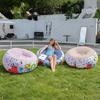 Nuevo Sofá Inflable Graffiti Ball Sofá Pvc Sofá de Bola Individual Plegable para Exterior Silla Sofá Casual