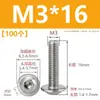 Tornillos hexagonales M3M4M5M6M8M10 de acero inoxidable 304 con cabeza grande, junta autocontenida y espaciador, tornillos de cabeza redonda