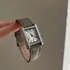 Relógio Feminino Moda Quadrado Pulseira Estudante Festa Nicho Retro Temperamento Artístico Relógio de Guangzhou Relógio de Quartzo