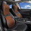 Almofada Lombar para Carro Almofada Lombar Encosto Quatro Estações Multifuncional Respirável Espuma de Memória Suporte Lombar Suporte de Cintura para Carro Almofada de Carro