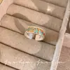 Anillo de Esmalte con Goteo de Aceite Vintage Estilo Nacional para Mujer Lujo Ligero Sentido de Alta Gama Iris Colorido Versión Ancha Anillo para Dedo Anillo Abierto Ajustable