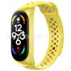 Adecuado para Correa de Reloj Xiaomi Mi Band 9 Plástico Xiaomi 45678Nfc Generación Color Puro Impermeable Inteligente Universal