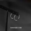 Aretes de Plata de Ley, Aretes de Moda y Tendencia de Plata 925, Accesorios para Orejas para Uso Diario