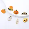 Pingentes Europeus e Americanos Pequenos Personalizados de Halloween Aço Inoxidável Acessórios de Joias DIY Colar Brincos Artesanais Acessórios de Presente