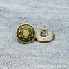 Al por mayor en stock del fabricante Hebilla giratoria plana de 17 mm para mezclilla, Hebilla de correa de mezclilla, Hebilla redonda en forma de I de metal, Hebilla de tachuela