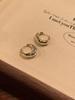 Brincos geométricos côncavos-convexos irregulares europeus e americanos de alta qualidade nicho de design de personalidade fivela de orelha moda brincos para mulheres