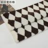 Tejido de Felpa de Cordero Engrosado Forro Cálido Felpa de Muñeco Terciopelo Jacquard con Textura Felpa Plush Tejido para Ropa Ramo Hecho a Mano