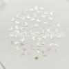 Directo de fábrica concha natural mariposa concha blanca mariposa hecha a mano piedra desnuda accesorios para joyería DIY colgante de fritilaria