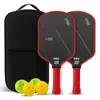 Remos de Pickleball de Fibra de Carbono T700 Transfronterizos Set Completo Raqueta de Pickleball Personalizada