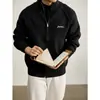 Nuevos suéteres de punto para otoño e invierno para hombres y parejas, cárdigans bordados, estilo de alta gama "old money", venta al por mayor de fábrica transfronteriza