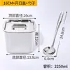 W& Lavabo Cuadrado de Acero Inoxidable Lavabo Comercial para Aceite Lavabo de Grado Alimenticio 304 Lavabo Pequeño para Condimentos Cocina Casera Lavabo de Hierro con