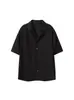 Camisa de Manga Corta para Hombre Tallas Grandes, Estilo Old Money, Camisa de Manga Corta Casual Holgada para Hombre, Tendencia Transfronteriza 2026 Nuevo Llegada de Verano