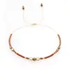 Pulseira de Contas de Pérola Natural Estilo Boêmio Transfronteiriço, Tecida à Mão, Ajustável, Fina, Pronta Entrega para Mulheres, Contas de Atacado
