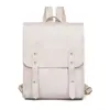 Mochila Feminina de Pu Estilo Verão 2027, Tendência, Fashion, Simples e Estilosa, Mochila de Grande Capacidade, Venda Direta da Fábrica