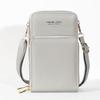 2020 nuevo bolso pequeño de hombro sencillo de moda de color sólido multifuncional de gran capacidad, bolso cruzado para teléfono con pantalla táctil para mujer
