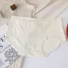 Ropa Interior Femenina de Algodón 100% Clase A de Xinjiang, Antibacteriana, de Cintura Media, Cómoda, Transpirable, Bragas de Algodón Puro para Niñas