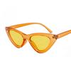 Gafas de sol triangulares invertidas lindas nuevas gafas de sol con montura transparente lente de cielo estrellado a la moda gafas de sol de moda para fotografía callejera