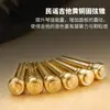 Tornillos para Cuerdas de Latón 6 Tornillos para Cuerdas de Guitarra Folk Cono Fijo para Cuerdas de Guitarra Acústica Tornillos para Cuerdas Clavos para Guitarra