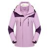 Procesamiento y Personalización de Chaqueta Delgada de Montañismo con Combinación de Colores Blanco y Negro, Simple, Moderna, Cálida y Cómoda Chaqueta de Felpa