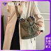 2023 nuevo bolso de cubo de alta gama para mujer de moda otoño e invierno retro versátil popular este año bolso bandolera de hombro