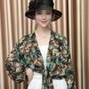 Ropa protectora solar de chifón con mangas anchas para mujer, talla grande, abrigo delgado, chal de verano con falda, estilo exterior corto, superhada, combina con todo