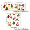 Adhesivos de Elementos Navideños para Comercio Exterior Transfronterizo de Amazon Arreglo Decoración para Dormitorio Sala de Estar Adhesivos de Pared