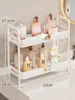 Estante para Tocador de Baño Lavabo Encimera de Baño Gel de Ducha Cosméticos Estante de Almacenamiento Multifuncional