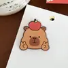 Clipe decorativo de presente com desenho de animal Capivara INS, clipe para recados, clipe de PP, pequeno item de papelaria para estudantes