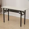 Mesa Dobrável para Casa, Mesa Longa para Conferência, Escritório, Treinamento, Mesa de Jantar Simples, Escrivaninha Moderna para Quarto, Mesa de Estudo