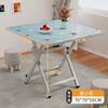 Mesa Dobrável Ft Mesa de Jantar Mesa Quadrada Mesa Doméstica Mesa de Jantar Simples Barraca Externa Mesa e Cadeira Dobráveis para Aluguel de Apartamento Pequeno