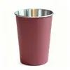 En Stock Taza de Café de Acero Inoxidable 304, Taza de Cerveza de una Sola Capa de Gran Capacidad, Personalizable con Logo, Material Ecológico