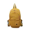 Nueva Bolsa de Hombro Impermeable de Tela de Nailon Transfronteriza para Mujer Verano Nueva Casual Ligera Bolsa de Pecho Urbana Moderna Bolsa de Pecho