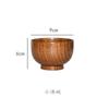 Suministro de fábrica, cuenco de madera de azufaifo, cuenco chino, cuenco redondo para comer, cuenco para sopa, cuenco para fideos instantáneos, venta al por mayor