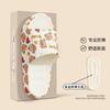 Pantuflas de baño para mujer en verano, pantuflas de suela blanda para uso en interiores, pantuflas para pareja para el hogar y el hotel, ropa exterior para hombre, pantuflas de suela gruesa