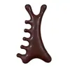 Pente de Massagem Plástico para Cabeça, Costas, Rosto e Meridianos Oculares, Raspador Gua Sha, Bastão de Massagem, Cuidado Corporal Quatro em Um