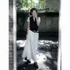 Chaleco de Manga Corta, Falda de Lunares, Nuevo Estilo de Verano 2026 para Mujer, Traje de Tres Piezas Muy Bonito y Elegante