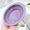 Jiao Bosi JONBOS limpiador de brochas de maquillaje limpieza borla brocha huevo de belleza silicona plegable cuenco para brocha artefacto