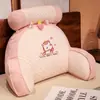 Nuevo Cojín de Terciopelo para Mesita de Noche al por Mayor del Fabricante, Bolsa Suave, Cojín Lumbar, Cojín Grande para Respaldo de Sofá, Dinosaurio Verde