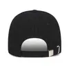 Boné de Baseball Original da Marca Outono e Inverno com Tampa Rígida Bordado Tridimensional de Letras Versátil Simples Versão Coreana Boné Bico de Pato Emagrecimento Facial