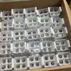 Maceta Hidropónica para Tulipanes, Jarrón Transparente sin Vidrio con Cesta de Plantación de Plástico, Contenedor para Bulbos de Tulipán Cultivados en Agua
