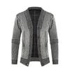 2024 outono e inverno comércio exterior novo masculino plus size cardigan suéter tamanho europeu masculino listrado suéter casaco